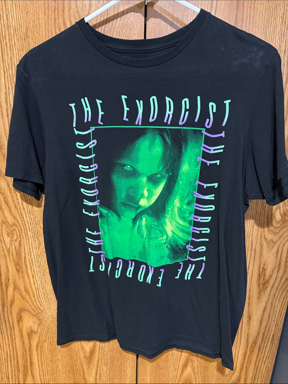 The Exorcist Graphic Short Sleeve Tee - Black/Green